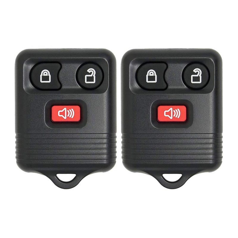 Keyless2Go Replacement for Keyless Entry Car Key Fob Vehicles That Use 3 Button CWTWB1U331, Self-Programming - 2 Pack - Image 1